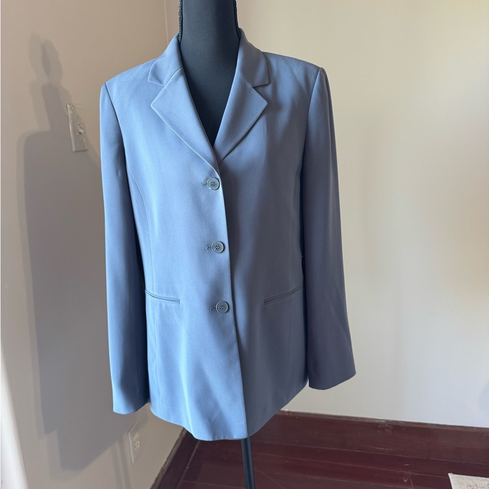 Kasper Women's Light Blue Blazer